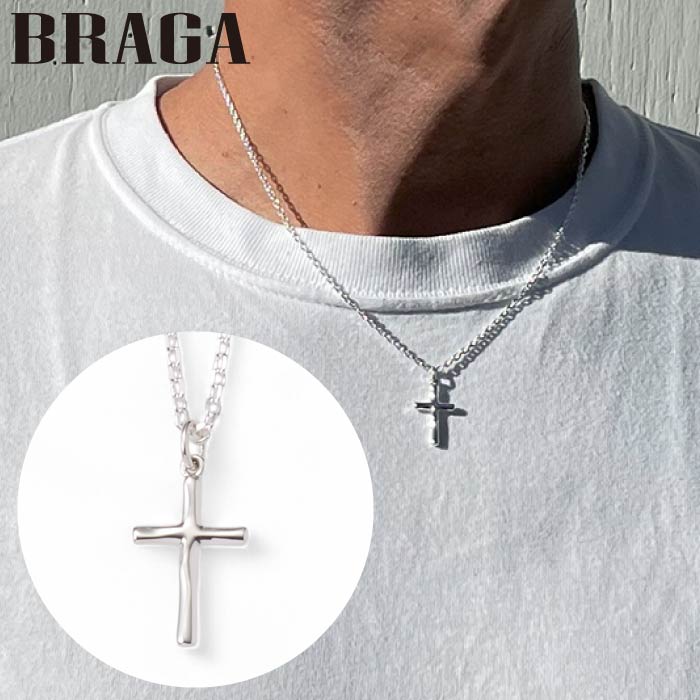楽天市場】スネーククロスネックレス【シルバー ネックレス メンズ