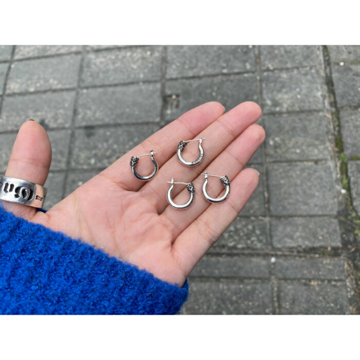 上質で快適 Godsize ゴッドサイズ Crown Hoop Pierce クラウンフープピアス メンズ ピアス ブランド シンプル メンズ ピアス ギフト クラウン 王冠 本日超得 Baanorachon Com