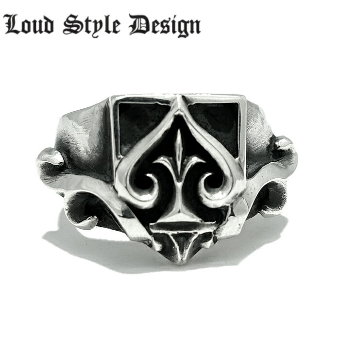 【Loud Style Design ラウドスタイルデザイン】LSD L,S,D HARD ACE スペード メンズアクセサリー 百合 Lily リリー Silver925 シルバー925
