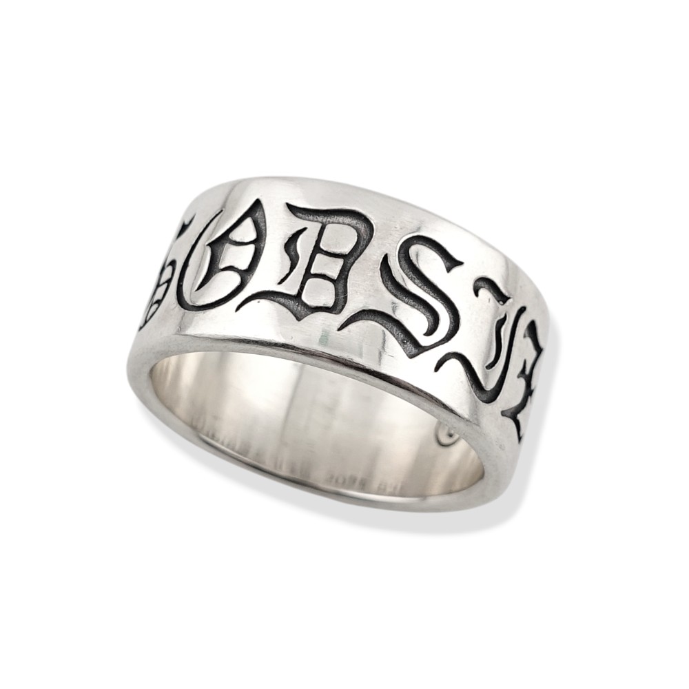 【GODSIZE ゴッドサイズ】GS-255R DIVINE ENGRAVED BAND/ディヴァイン エングレーブド・バンド｜シルバーアクセサリー925広島