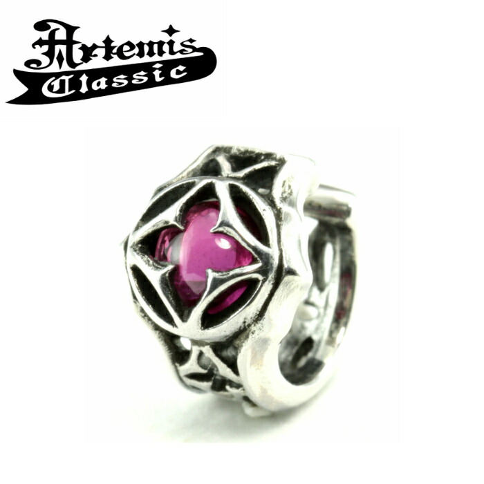 メンズ イヤカフ ピアス 蜘蛛の巣 蜘蛛 ジルコニア ブランド シルバーアクセサリー【Artemis Classic アルテミスクラシック】スパイダーウェブイヤカフ ACE0119 片耳分 シルバー925