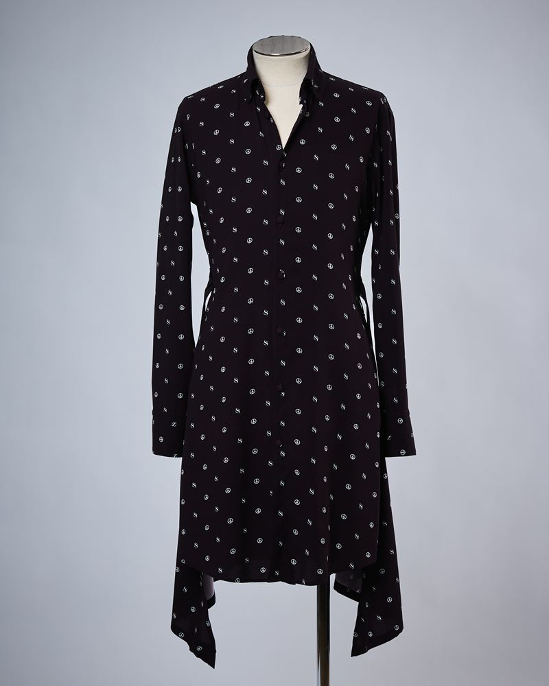 先行予約 7-8月入荷予定【THE ONENESS ザ・ワンネス】OI-HB25-902 Flare Shirt Peace Dot
