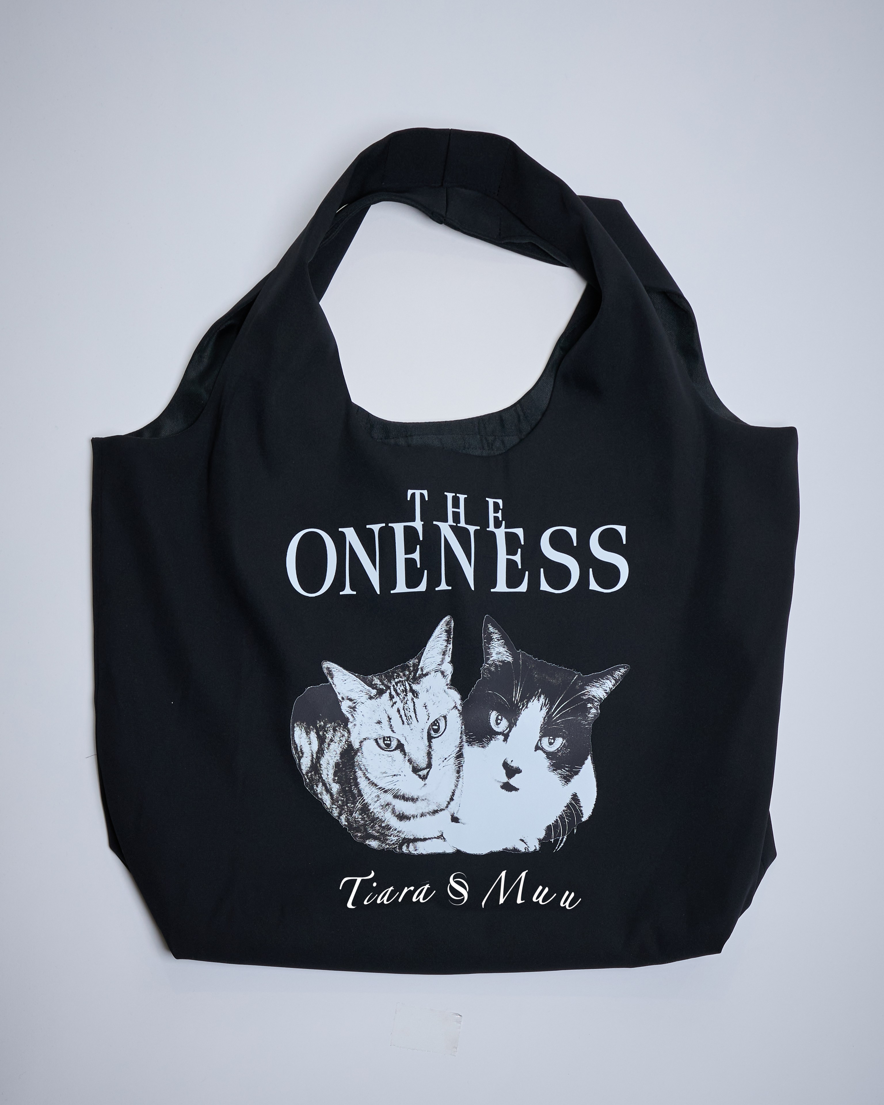 先行予約8-9月入荷予定【THE ONENESS ザ・ワンネス】OI-TTB07-Tiara&Muu Shoulder Tote Bag ブラック 締切4/26