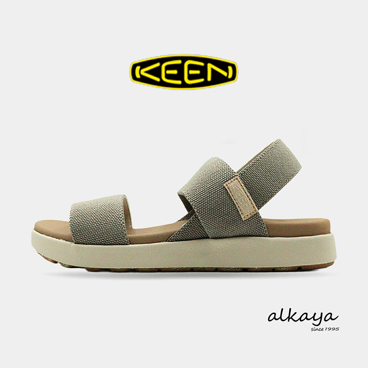 ★7/21-26限定！P最大38倍！＆最大100％ポイントバック！？ 返品交換送料無料 KEEN キーン ウィメンズ ELLE BACK STRAP SANDAL エル バックストラップ サンダル BRINDLE / BIRCH ブリンドル / バーチ レディース シューズ アウトドア｜アルカヤ靴店 7,810円
