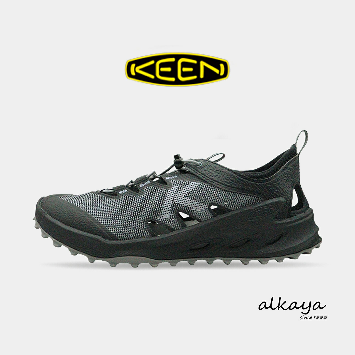 ★7/25限定!P最大39倍!&最大100%ポイントバック!? 返品交換送料無料 KEEN キーン メンズ ZIONIC ADV ザイオニック エーディーブイ TRIPLE BLACK トリプル ブラック 靴 スニーカー シューズ トレッキング アウトドア ランニング ウォーキング トレイル サンダル|アルカヤ靴店
