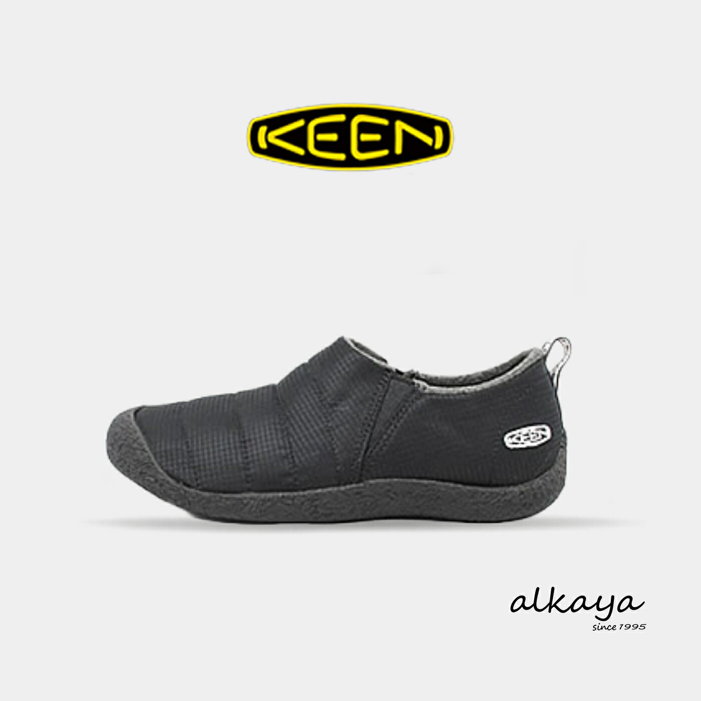 ★7/21-26限定！P最大38倍！＆最大100％ポイントバック！？ 返品交換送料無料 KEEN キーン HOWSER II ハウザーツー TRIPPLE BLACK トリプルブラック スリップオン 靴 スニーカー シューズ アウトドア キャンプ コンフォート｜アルカヤ靴店