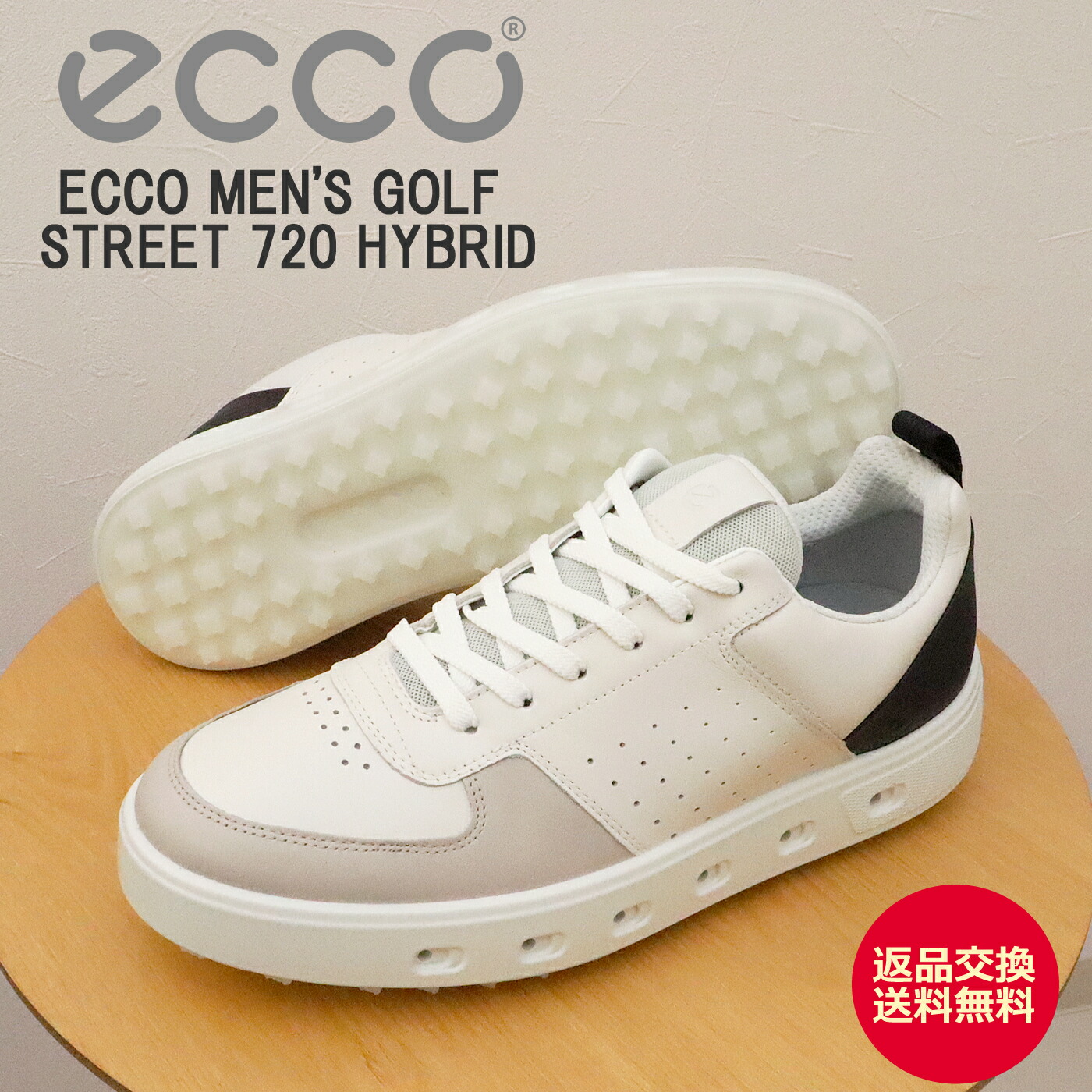 ECCO スポーツバッグ ホワイト 靴収納付き ECCO スポーツバッグ ホワイト 靴収納付き ECCO スポーツバッグ