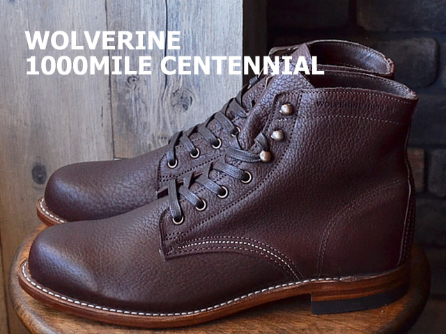 wolverine centennial 1000 mile boot