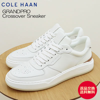 ★4/9限定！ポイント最大38倍！要エントリー！【返品交換送料無料】COLE HAAN コールハーン GRANDPRO Crossover Sneaker グランドプロ クロスオーバー スニーカー OPTIC WHITE/OPTIC WHITE オプティックホワイト/オプティックホワイト メンズ 靴 シューズ