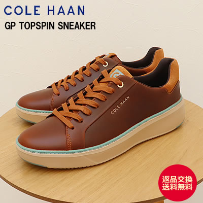 ★4/9限定！ポイント最大38倍！要エントリー！【返品交換送料無料】COLE HAAN コールハーン GRANDPRO Topspin Sneaker グランドプロ トップスピン スニーカー ACORN / TRELLIS / SESAME エイコーン / トレリス / セサミ メンズ 靴 シューズ ギフト プレゼント 贈り物 18,480円