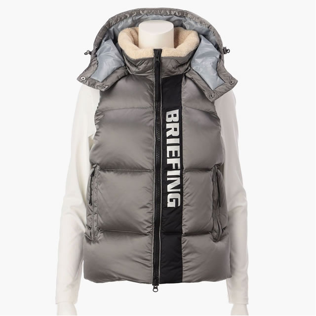 ★7/20限定!P最大39倍!&最大100%ポイントバック!? 【即納】BRIEFING GOLF ブリーフィング ゴルフ HOL WOMEN’S LIMONTA DOWN PARKA VEST ウィメンズ リモンタ ダウン パーカー ベスト GRAY グレー ダウンジャケット アウター レディース 【正規取扱店】ルフエ ruffue|アルカヤ靴店