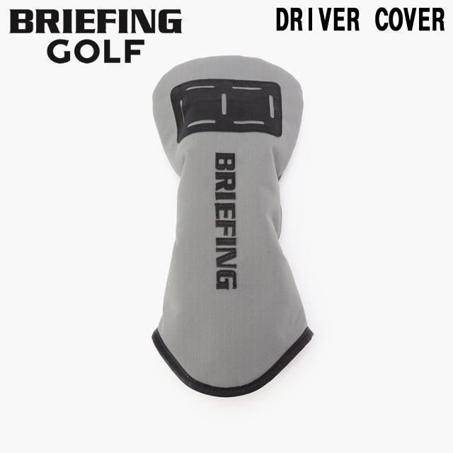 ★最大100％ポイントバック！？要エントリー★【即納】BRIEFING GOLF ブリーフィング ゴルフ  DRIVER COVER DL FD RIP ドライバーカバー ディエル フルダルコーデュラ  リップ GRAY グレー メンズ レディース ヘッドカバー 【正規取扱店】 ギフト プレゼント