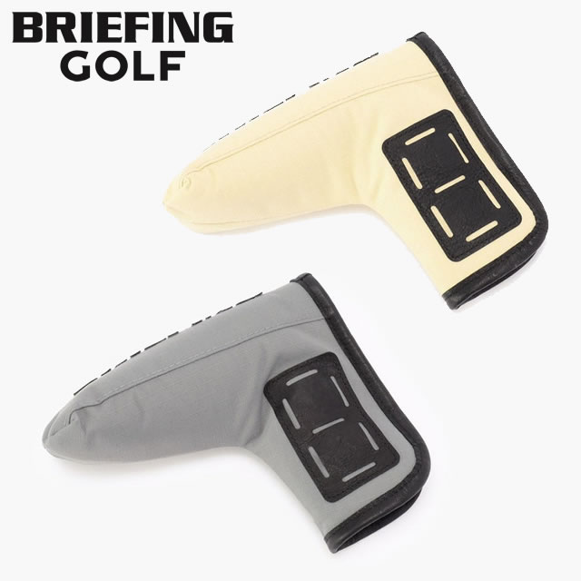 ★4/15限定！ポイント最大39倍！要エントリー！【即納】BRIEFING GOLF ブリーフィング ゴルフ PUTTER COVER DL FD RIP パター カバー ディエル フルダルコーデュラ リップ GRAY グレー BEIGE ベージュ メンズ レディース　【正規取扱店】 ヘッドカバー