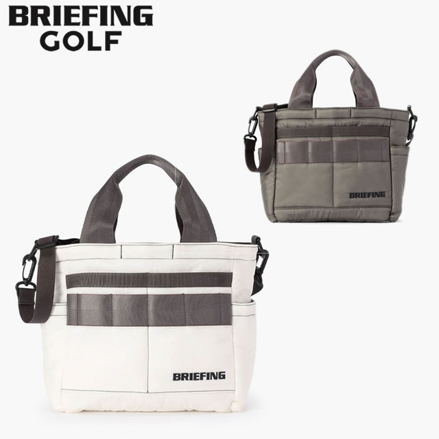 ★7/25限定！P最大39倍！＆最大100％ポイントバック！？ 【即納】 BRIEFING GOLF ブリーフィング ゴルフ 2WAY CART TOTE TP カート トート トランスペアレント GRAY グレー WHITE ホワイト カートバッグ カートバック ラウンドバック 正規取扱店｜アルカヤ靴店