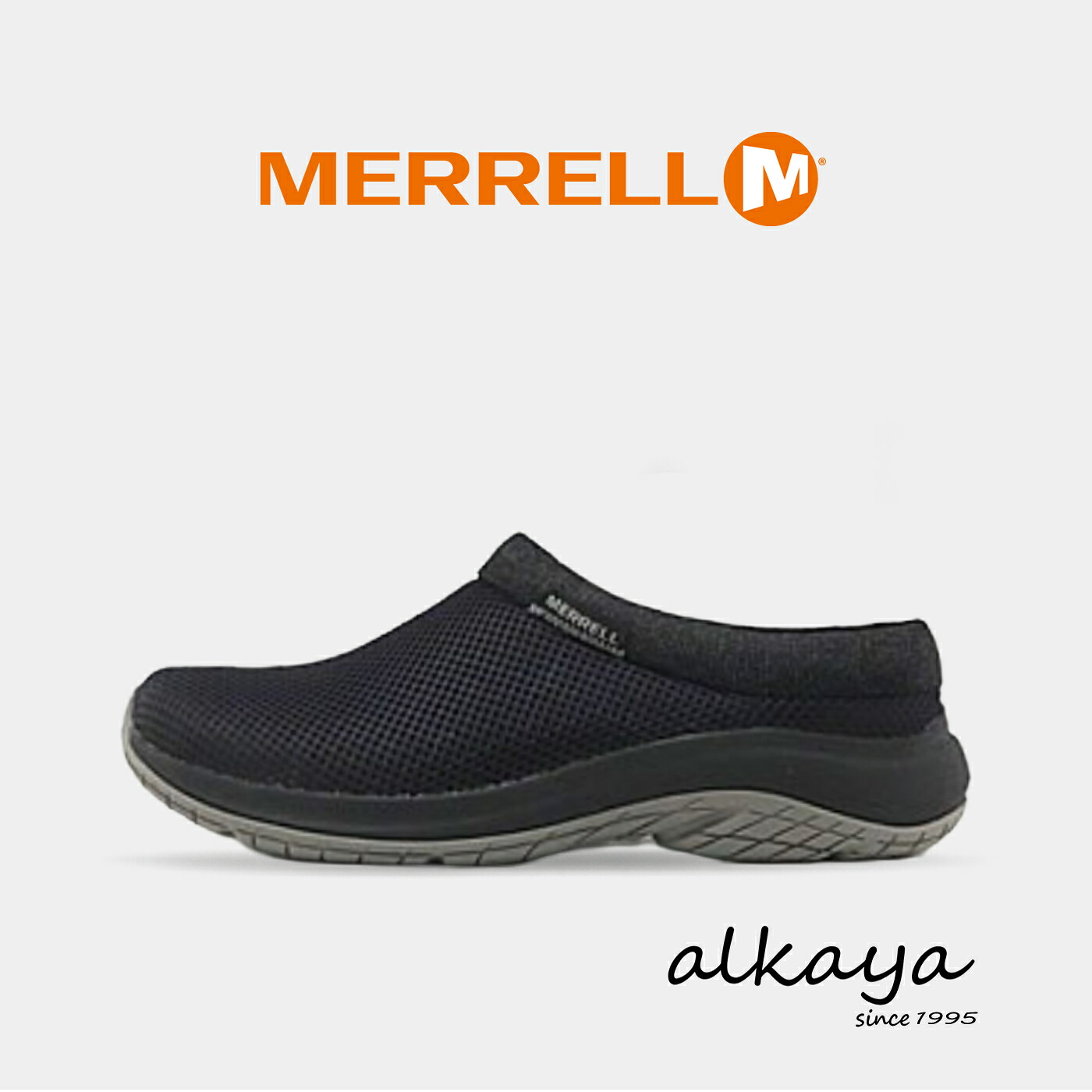 ★7/21-26限定!P最大38倍!&最大100%ポイントバック!? MERRELL メレル ウィメンズ ENCORE BREEZE 5 アンコールブリーズ 5 BLACK ブラック 靴 スニーカー クロッグ スリップオン スリッポン シューズ レディース|アルカヤ靴店
