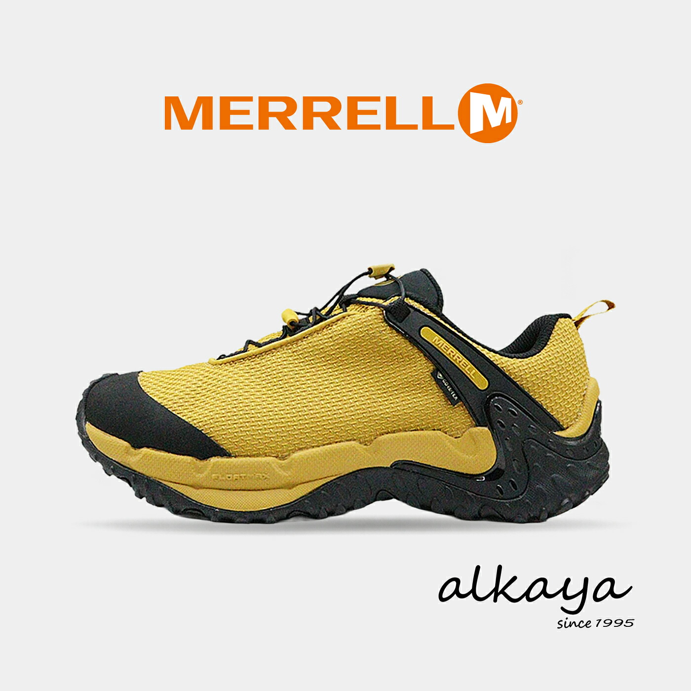 ★7/30限定！P最大29.5倍！＆最大100％ポイントバック！？ MERRELL メレル CHAM STORM REDUX JP GTX SE カメレオン ストーム リダックス ジャパン ゴアテックス SPICE スパイス 靴 スニーカー メンズ レディース アウトドア シューズ 撥水 イエロー 黄色｜アルカヤ靴店 15,682円