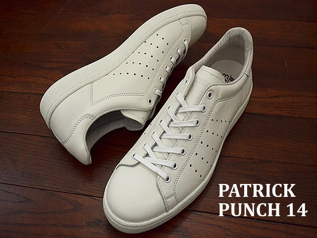 PATRICK パトリック PUNCH 14 パンチ14 WHT ホワイト 靴 スニーカー