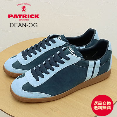 ★4/18限定！ポイント最大31倍！要エントリー！【返品交換送料無料】店舗限定 PATRICK パトリック DEAN-OG ディーン・オリジン NVY ネイビー 靴 スニーカー シューズ メンズ レディース ギフト プレゼント 贈り物
