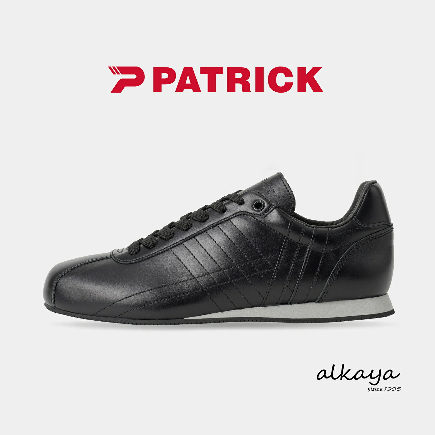 ★7/25限定!P最大39倍!&最大100%ポイントバック!? 返品交換送料無料 PATRICK パトリック SOLSONA-AN ソルソナ・アナザー BLK ブラック 靴 スニーカー 軽量 軽い シューズ メンズ レディース|アルカヤ靴店