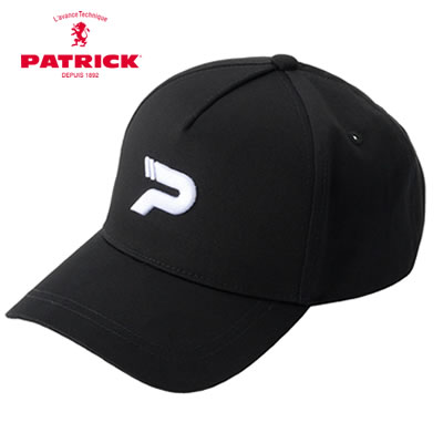 PATRICK GOLF パトリック ゴルフ P CAP P キャップ BLK ブラック 帽子 キャップ メンズ レディース ギフト プレゼント 贈り物