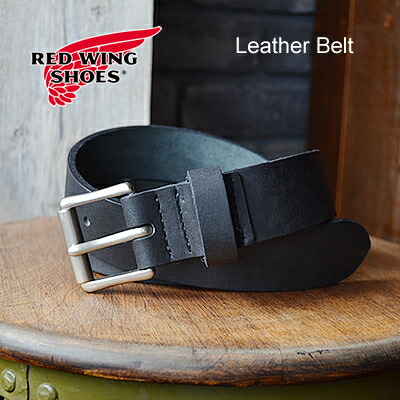 REDWING / leather belt レッドウィング　レザーベルト Red Wing Leather Belt / Black Cherry Excalibur | レッド