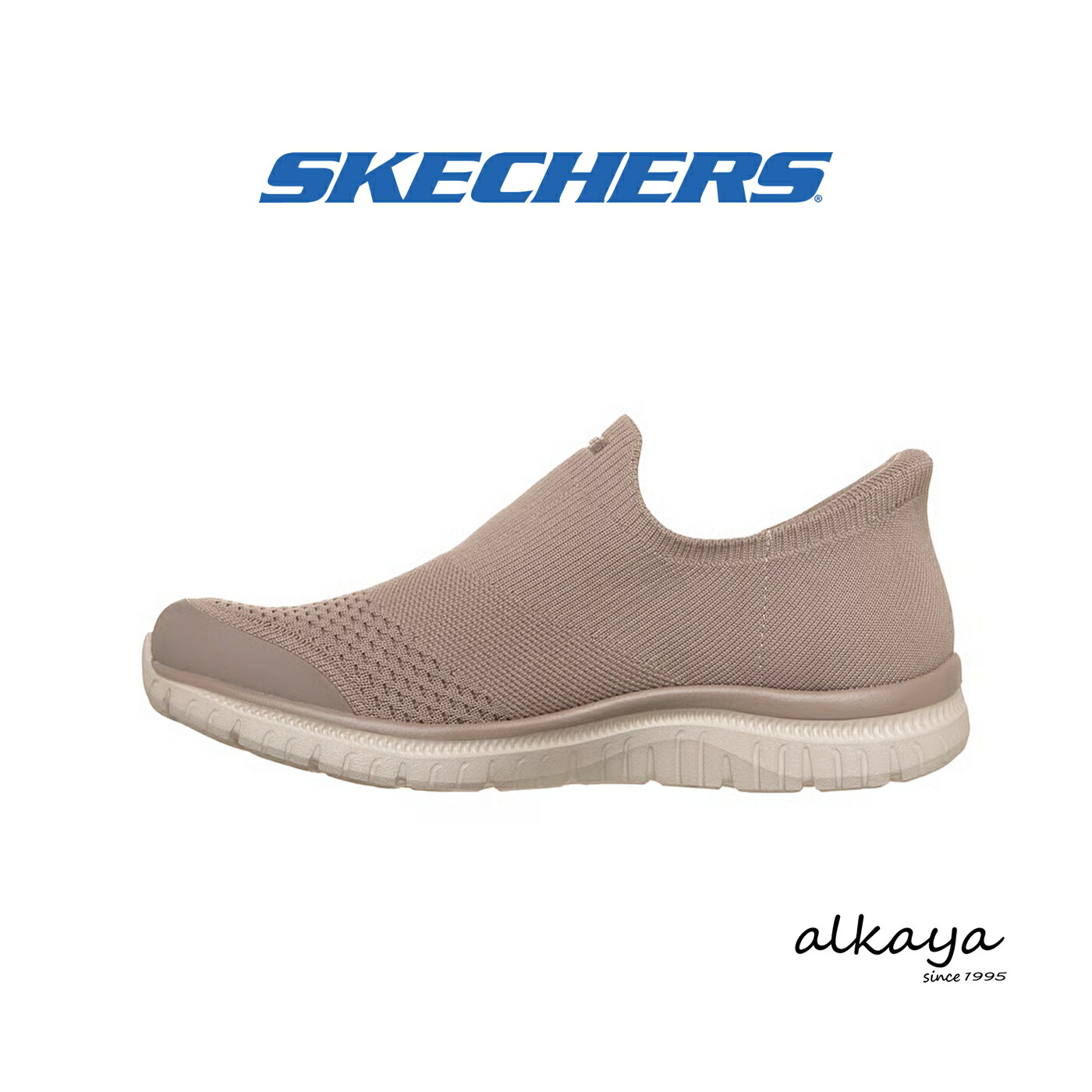 ★4/18限定！ポイント最大31倍！要エントリー！【返品交換送料無料】SKECHERS SLIP-INS スケッチャーズ スリップインズ VIRTUE - SERENDIPITY バーチュー-セレンディピティ DKTP ダークトープ レディース 靴 スニーカー シューズ スリッポン ギフト プレゼント 贈り物