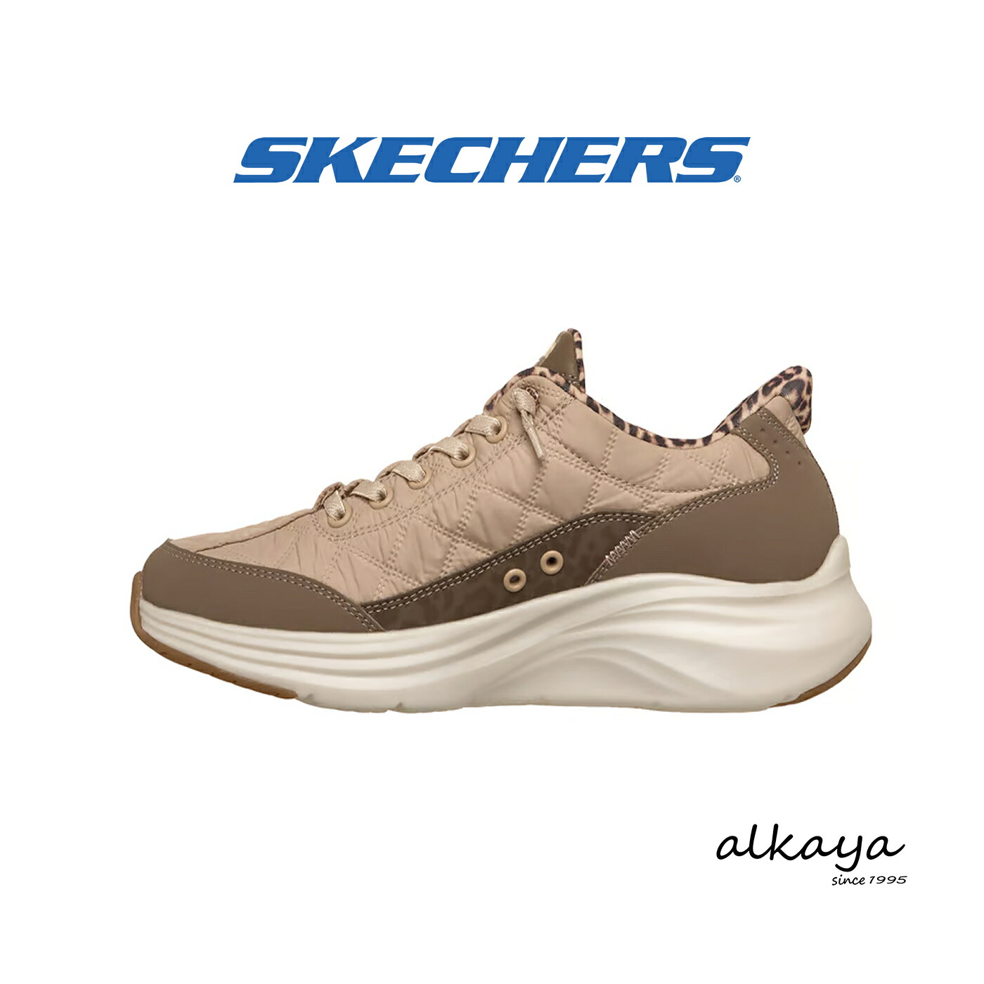 【返品交換送料無料】SKECHERS SLIP-INS スケッチャーズ スリップインズ CONTOUR FOAM - LEOPARD DREAM コンツアーフォーム-レオパード ドリーム BRN ブラウン レディース 靴 スニーカー シューズ スリッポン ギフト プレゼント 贈り物