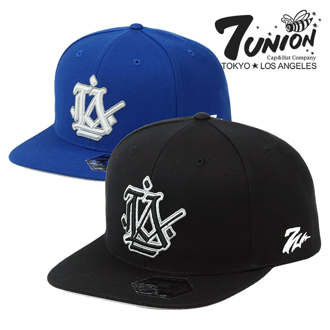 7UNION キャップ セブンユニオン スナップバック メンズ 帽子 ロゴ ブランド The LA K2S Prime ベースボールキャップ 野球帽 レディース 男女兼用