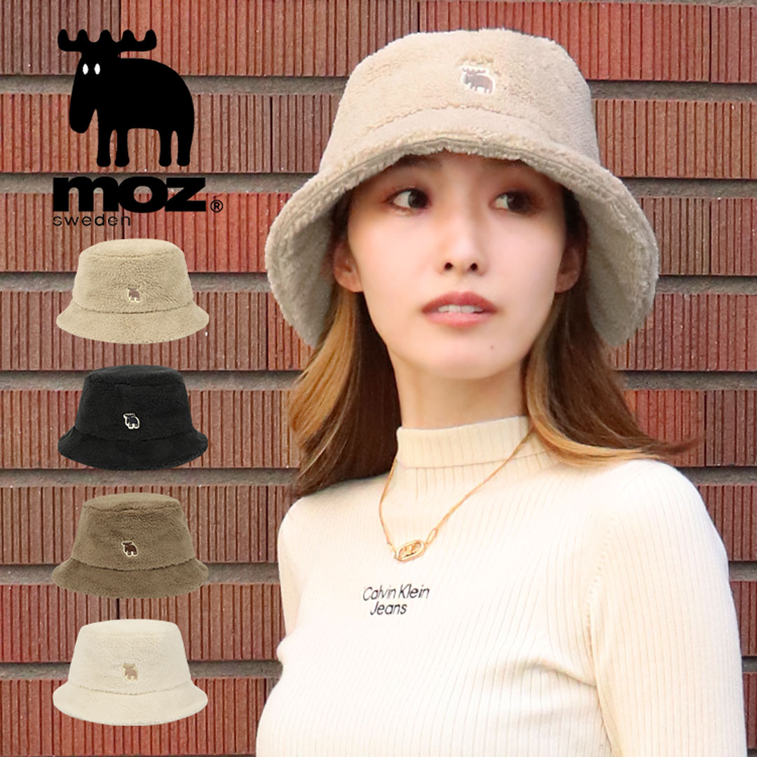 楽天市場】99HeadwearShop【WOMEN】 moz モズ バケットハット ボア