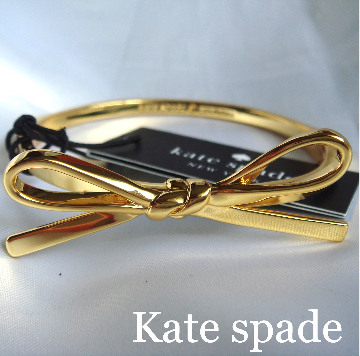 楽天市場】kate spade ケイトスペード バングル りぼん