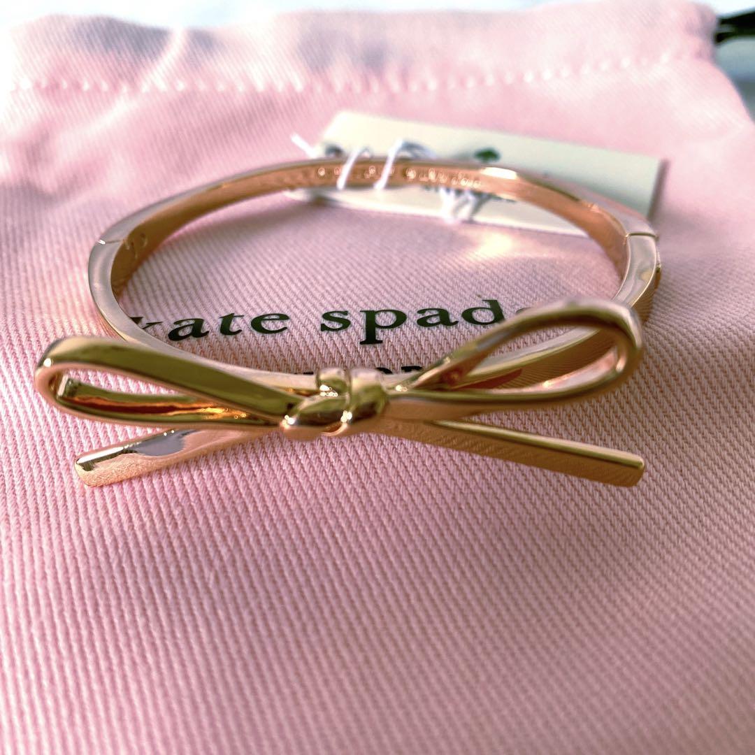 【kate spade】上品リボン♪ all tied up bangle ★ブレスレット 楽天市場】kate spade ケイトスペード バングル りぼん