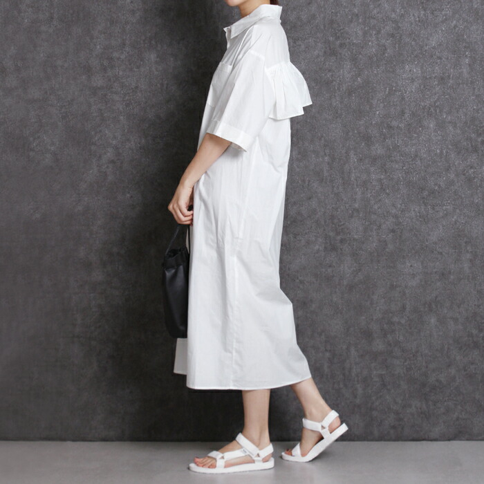 楽天市場 Martha Sneak マーサ スニーク ショートスリーブバックフリルブラウスワンピース メーカー希望小売価格 10 800 Lサイズ 有り 4800円以上送料無料 ｌｆｏ