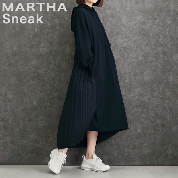 楽天市場】送料無料 【MARTHA】マーサ☆バックプリーツポロワンピース