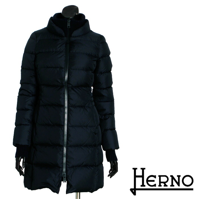 【楽天市場】送料無料 HERNO ヘルノ ダウンコート 超軽量ダウンジャケット シンプルな無地 防寒バッチリ [3102]【3980円以上送料 ...