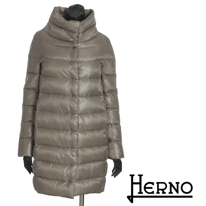 【楽天市場】送料無料 HERNO ヘルノ ダウンコート 超軽量ダウンジャケット シンプルな無地 防寒バッチリ [3106be]【3980円以上 ...