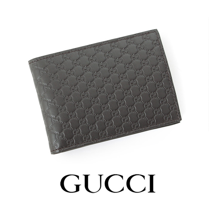 Gucci - GUCCI 財布 449391 マイクロGG レザー ラウンドファスナー 長