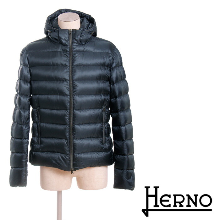 楽天市場 送料無料 Herno ヘルノ 2way メンズフードジャケット 超軽量