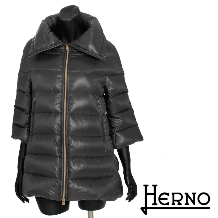 【楽天市場】送料無料 HERNO ヘルノ ダウンジャケット ダウンコート 上品なショールカラー 超軽量 シンプルな無地 防寒