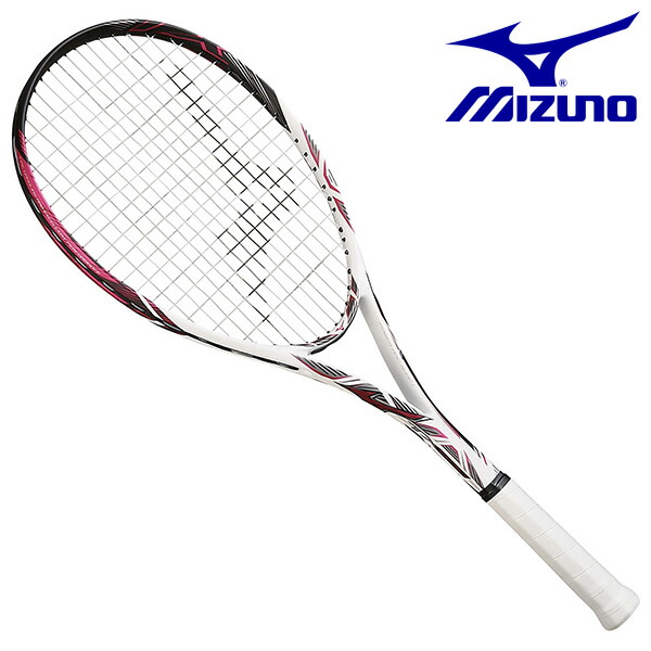 最大75％オフ！ エントリーモデル ミズノ テニスラケット ティーエックス900 ソフトテニス MIZUNO 63JTN27564  カラー：ピンク×ホワイト TX900