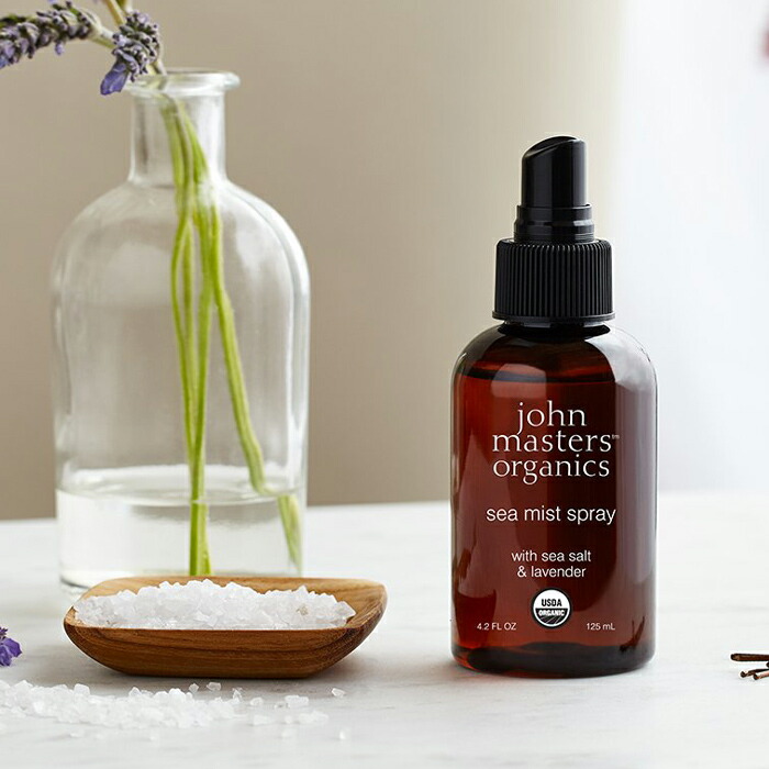 楽天市場 ジョンマスターオーガニック シーミストスプレー ウィズシーソルト ラベンダー 125ml アクアベース