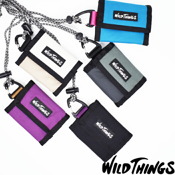 楽天市場】WILD THINGS ワイルドシングス ネックウォレット 全5色