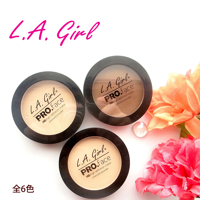 楽天市場 エルエーガール マットプレストパウダー 全6色 L A Girl Pro Face Matte Pressed Powder 7g アクアベース