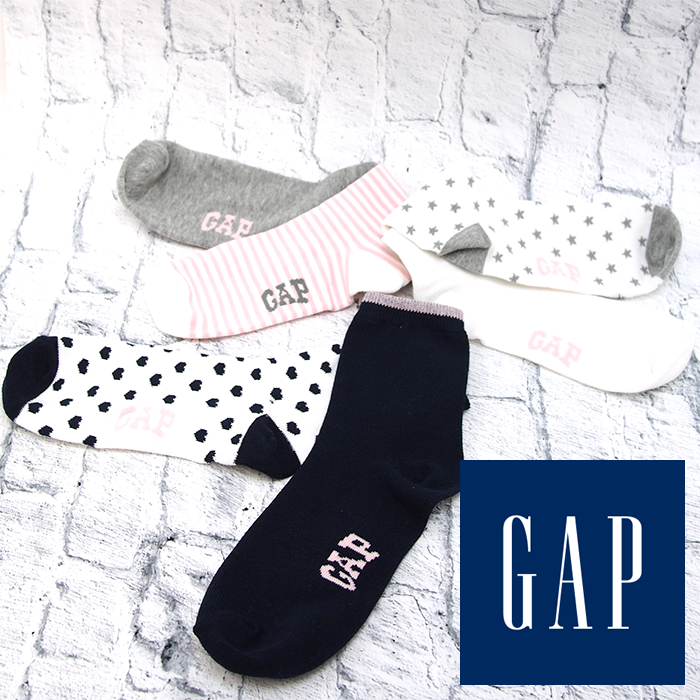 楽天市場 Gap Kids ギャップ キッズ ソックス 6足セット 靴下 6色セット 女性用 子供用 靴下 女の子 キッズ ジュニア アクアベース