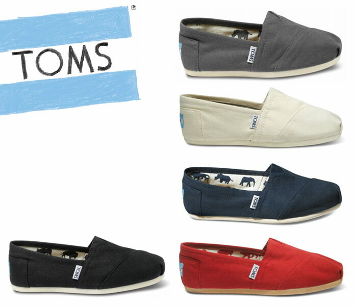 TOMS トムス （トムスシューズ） Canvas Women's Classics  キャンバス ウィメンズ クラシックス 全7色