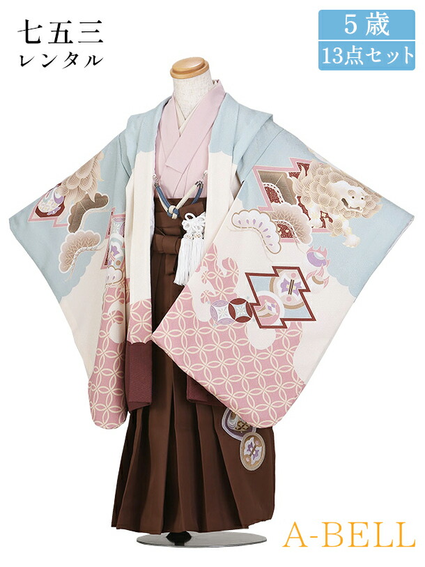 楽天市場】七五三 着物 3歳 レンタル 753 男の子 着物 フル
