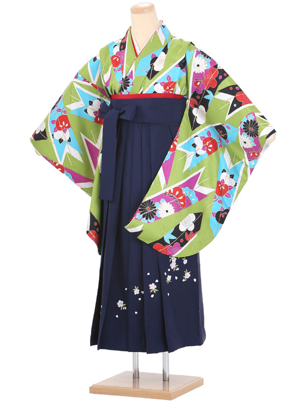 【レンタル】小学生 卒業袴 女児袴レンタル 袴レンタル 卒業式袴セット 小学生卒業式 卒業式 小学生 卒業袴 E046|レンタルのアーベル
