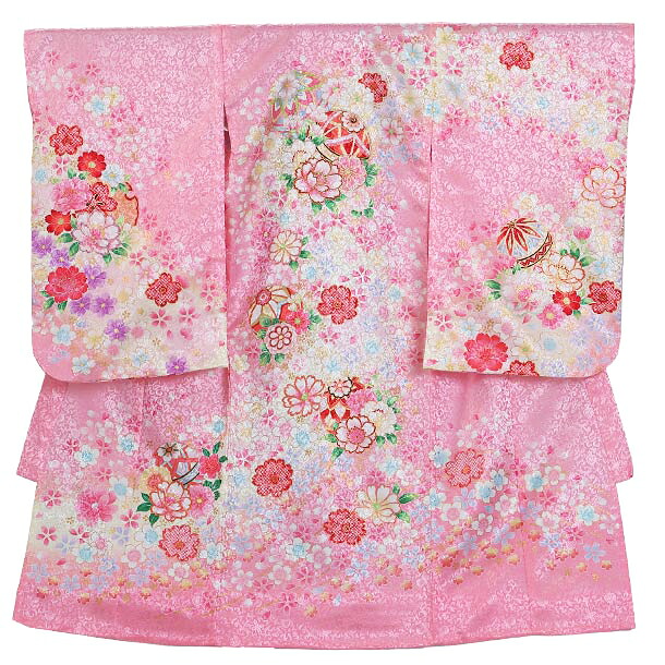【レンタル】R001 お宮参り 産着 夏用 女の子 単衣 (ピンク) 涼しい 祝着 ベビー着物 初着 写真撮影 jyojiubugi suhjyojiubugi｜レンタルのアーベル
