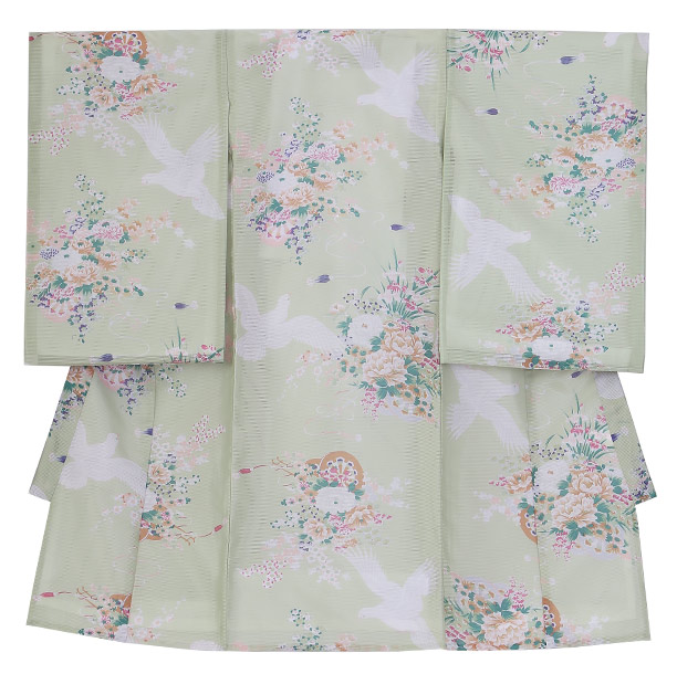 【レンタル】お宮参り 着物 レンタル お宮参り 産着 レンタル 女の子 産着 レンタル お宮参り レンタル お宮参り 夏用 産着 夏用 産着 女の子 レンタル 絽産着 レンタル 産着 レンタル 女児産着 着物レンタル 絽産着 jyojiubugi surjyojiubugi 緑色 S005