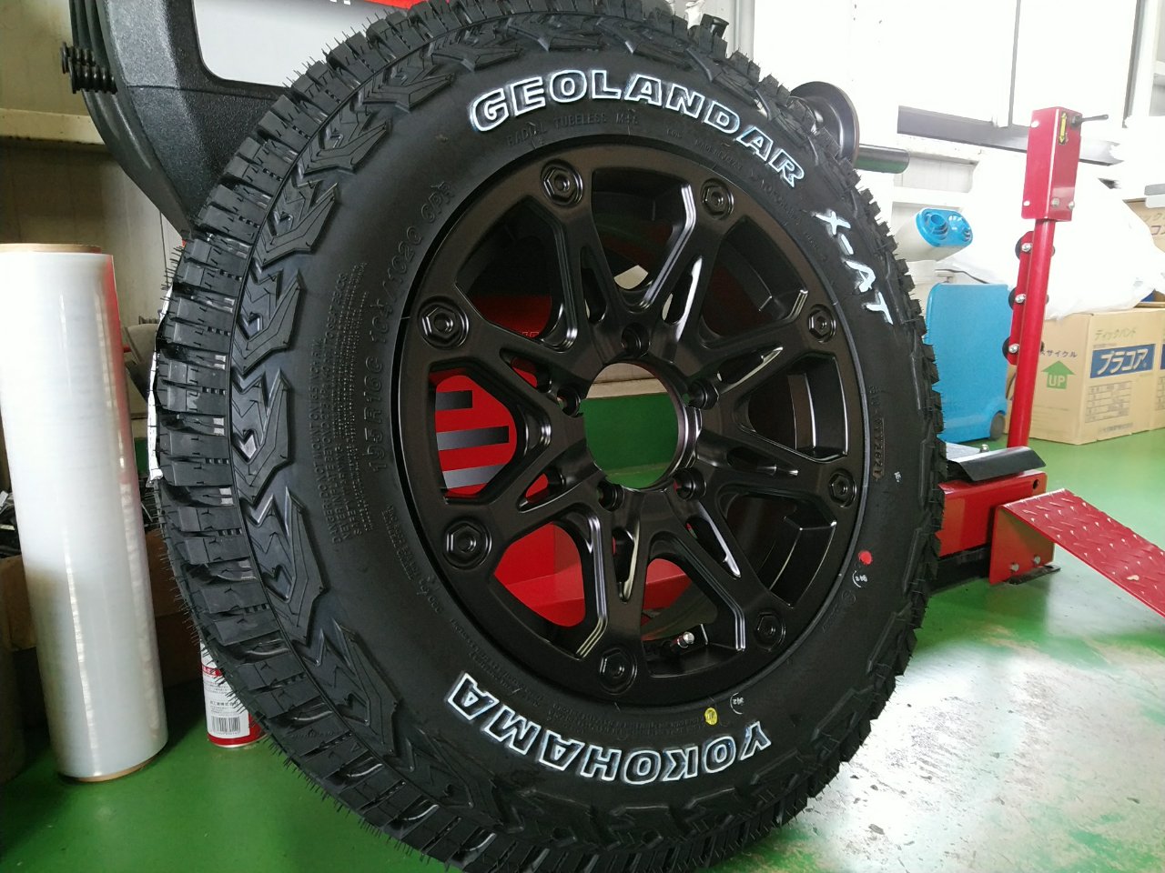 ジムニー タイヤホイールセット 185/85R16 ヨコハマ ジオランダー X-AT 16インチ BDX08|Auto Craft WAT
