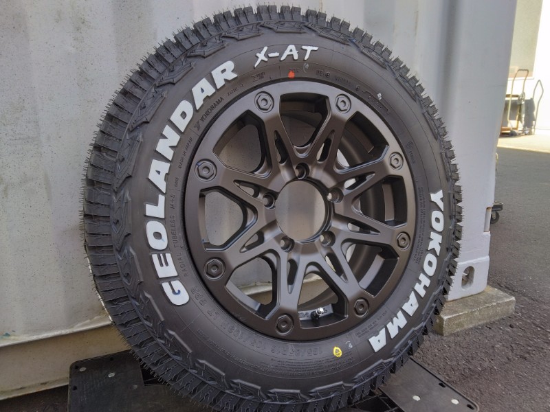 新品 4本 ジムニー タイヤホイールセット 185/85R16 ヨコハマ ジオランダー X-AT 16インチ BDX08|Auto Craft WAT